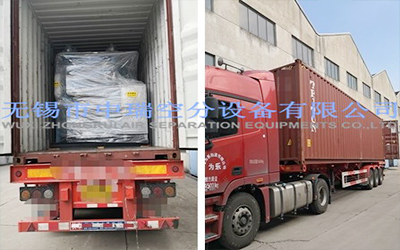 整套中瑞制氧系統入裝40尺高柜，發貨中東地區